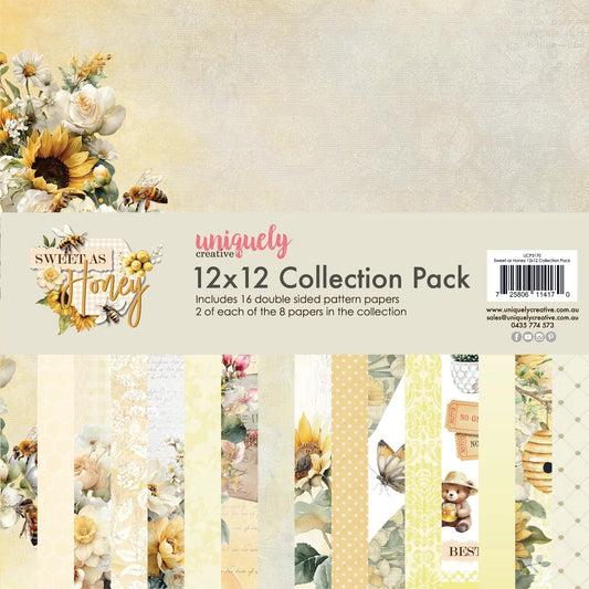 Uniquely Creative Sweet as Honey 12"x12" Paper Collection Pack