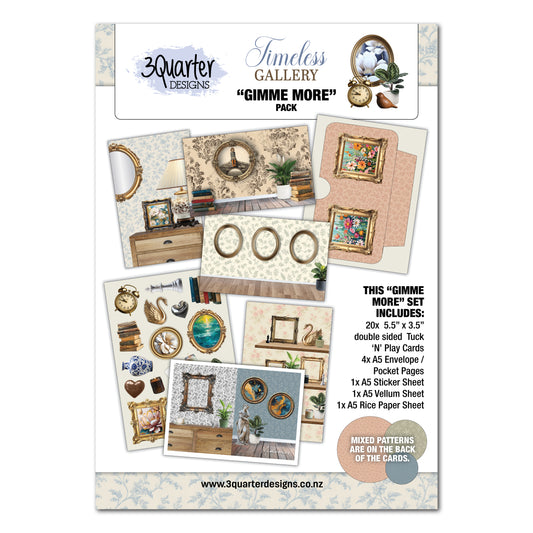 3 Quarter Designs Timeless Gallery Gimme More Pack