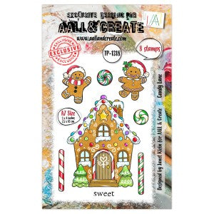 AALL & Create Candy Lane Clear Stamp Set