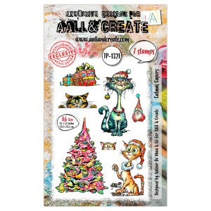 AALL & Create Catmas Capers Clear Stamp Set