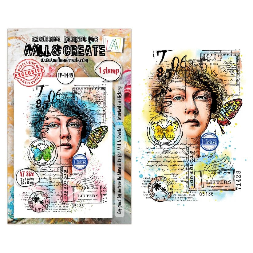 AALL & Create Marked in History Stamp # TP-1449