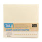 Couture Creations Tall Cards and Envelopes 50/pkg - Cream