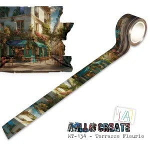 AALL & Create Washi Tape - Terrasse Fleurie