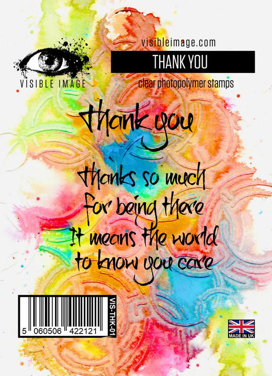 Visible Image Thank You Stamp Set