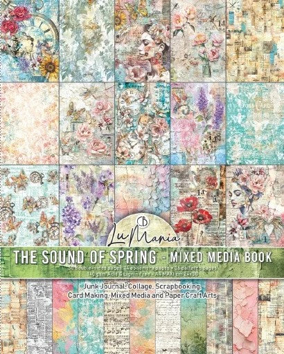 Ciao Bella Lu Mania The Sound of Spring Mixed Media Book