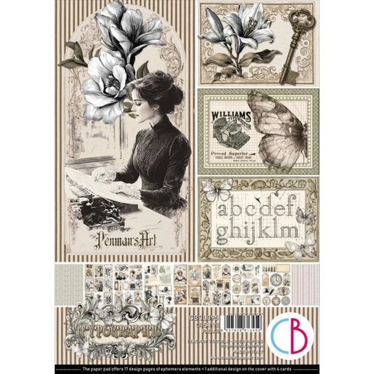 Ciao Bella Typographic A4 Creative Pad
