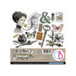 Ciao Bella Typographic Fussy Cut 6"x6" Paper Collection Pack