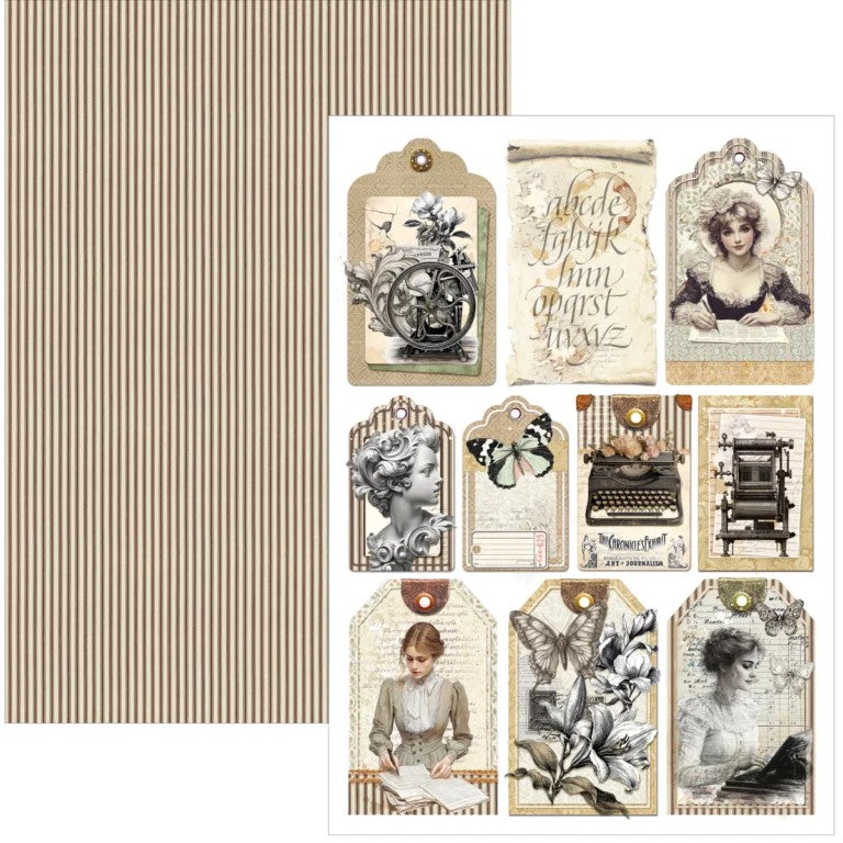 Ciao Bella Typographic A4 Creative Pad