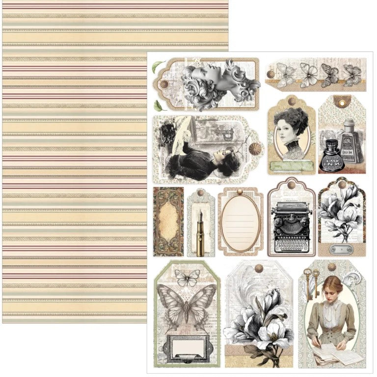 Ciao Bella Typographic A4 Creative Pad