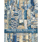 Ciao Bella Lu Mania Urban Blue Denim Mixed Media Book