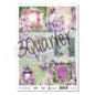 3 Quarter Designs Violet Dreams Vellum Sheet
