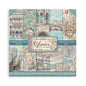 Stamperia 8"x8" Paper Collection Pad - Venice City of Art