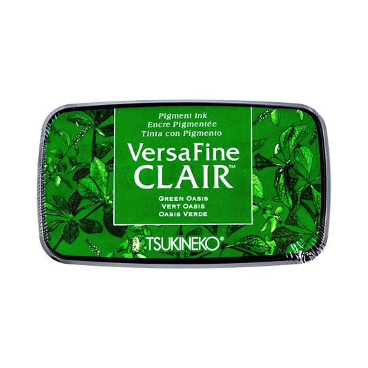 Tsukineko Versafine Clair Ink Pad - Green Oasis