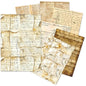 Ciao Bella Lu Mania Vintage Manuscripts A5 Tissue Paper Pack