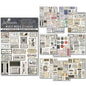 Ciao Bella Lu Mania Vintage Scripts Mixed Media Stickers