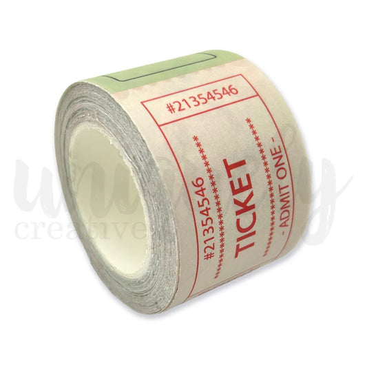 Uniquely Creative Vintage Tickets Washi Tape 30mm