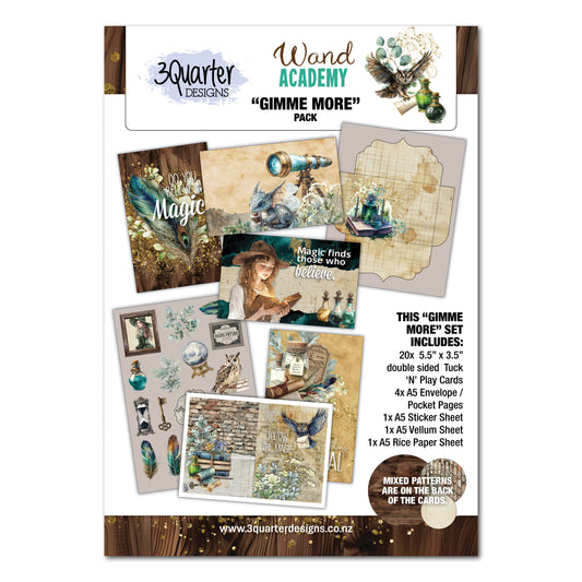 3 Quarter Designs Wand Academy Gimme More Pack