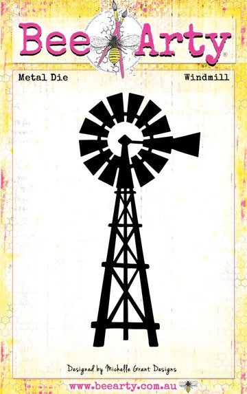Bee Arty Windmill Metal Die