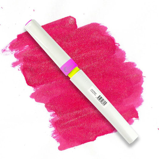 Couture Creations Winkles Glitter Brush Marker - Fuchsia Pink
