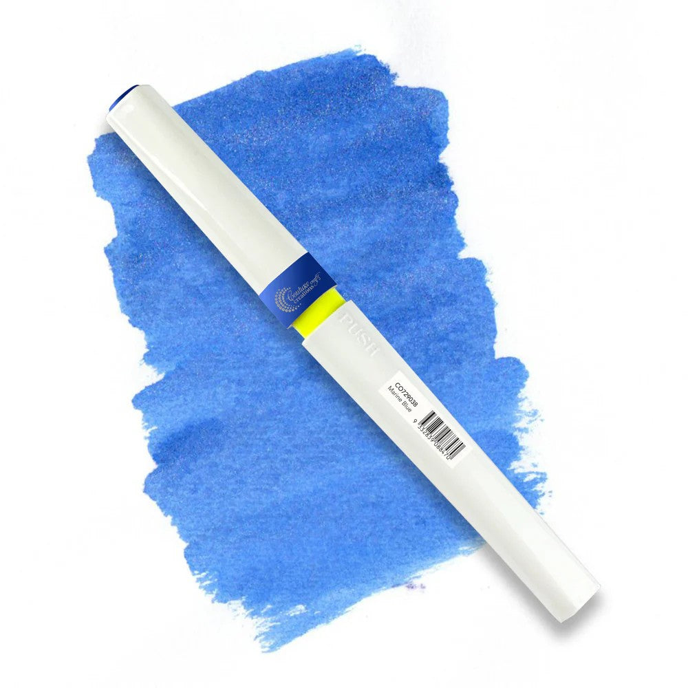 Couture Creations Winkles Glitter Markers - Marine Blue
