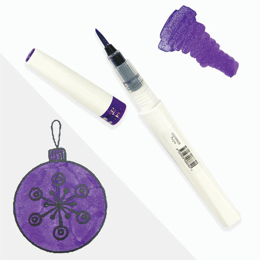 Couture Creations Winkles Glitter Markers - Purple