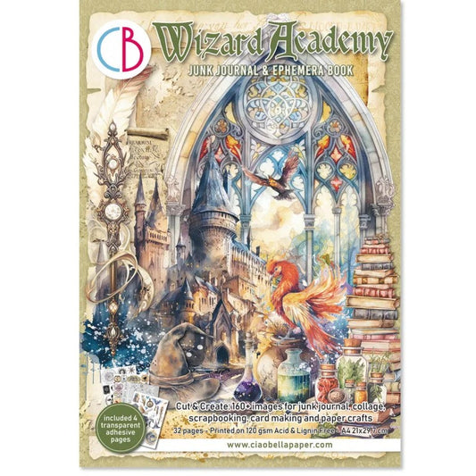 Ciao Bella Wizard Academy Junk Journal & Ephemera Book