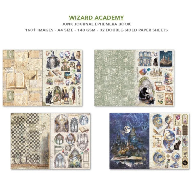 Ciao Bella Wizard Academy Junk Journal & Ephemera Book