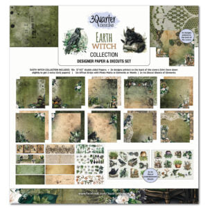 3 Quarter Designs Earth Witch 12"x12" Paper Collection Pack