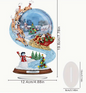 Santa, Reindeer & Snowman Scene DIY Diamond Art Kit