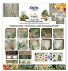 3 Quarter Designs Idyllic Woods 12"x12" Paper Collection Pack