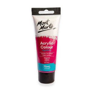 Mont Marte Acrylic Paint 75ml - Magenta