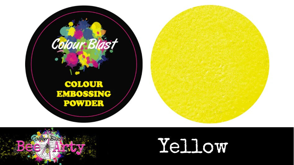 Colour Blast Colour Embossing Powder - Bright Yellow