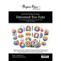 Paper Rose Rainbow Garden Florals Embossed Die Cuts