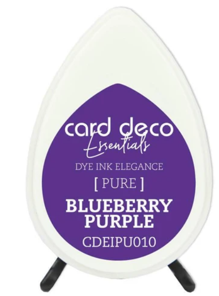 Card Deco Essentials Fade-Resistant Dye Ink Pad - Blueberry Purple