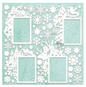 Mintay Chippies Christmas Frames 12"x12" Sheet