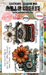 AALL & Create Letter Press Stamp Set