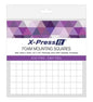 X-Press It Foam Mounting Squares 12mm x 12mm x 2mm 144 pieces