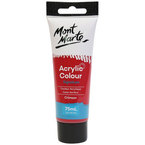 Mont Marte Acrylic Paint 75ml - Crimson