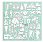 Mintay Chippies Outdoors 12"x12" Sheet