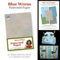 Beccy's Place Blue Wrens A4 Patterned Papers