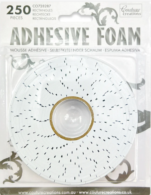Couture Creations Adhesive Foam Rectangles 250pc