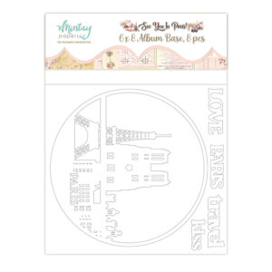 Mintay See You in Paris 6"x8" Album Base
