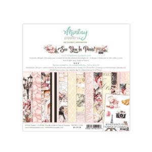 Mintay See You in Paris 6"x6" Paper Pad