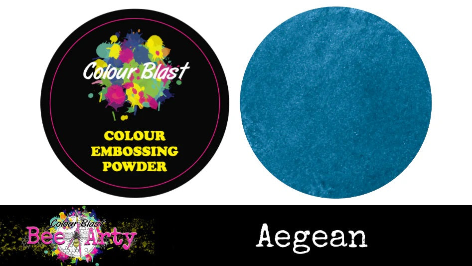 Colour Blast Colour Embossing Powder - Aegean