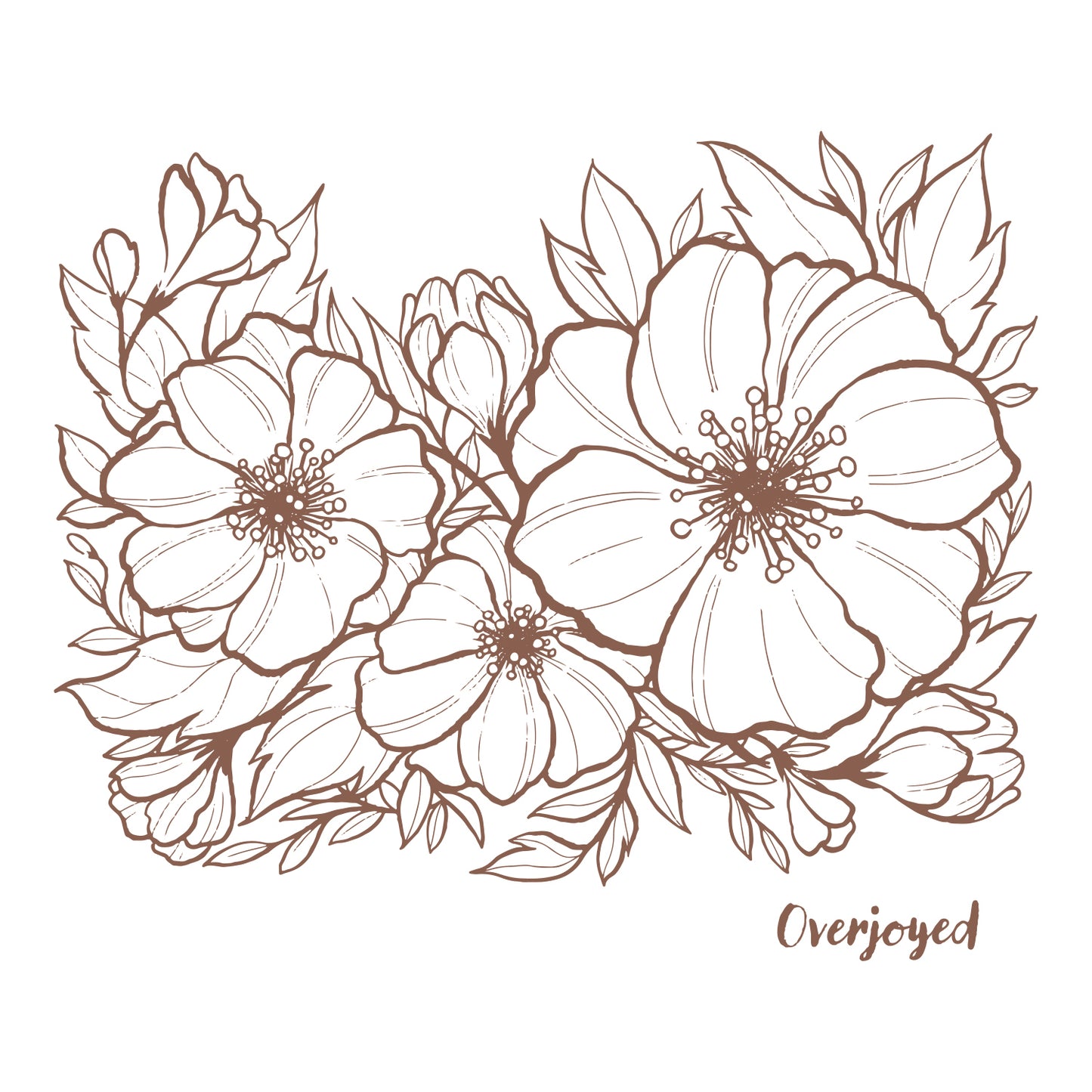 Couture Creations Petunia Background Stamp Set (2pc)