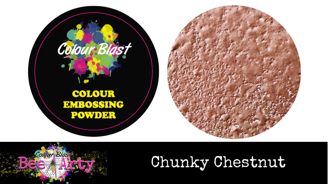 Colour Blast Colour Embossing Powder - Chunky Chestnut