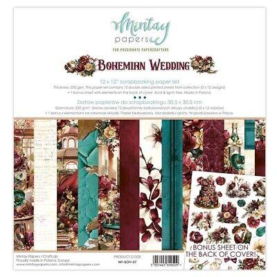 Mintay Bohemian Wedding 12"x12" Papers Collection Pack