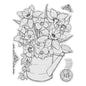 Couture Creations Daffodils Stamp and Colour Set (4pc)