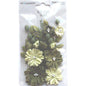 49 and Market Olive Paper Flowers - Royal Spray