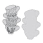 Couture Creations Vintage Tea Collection - High Tea Cups Stamp and Die Set